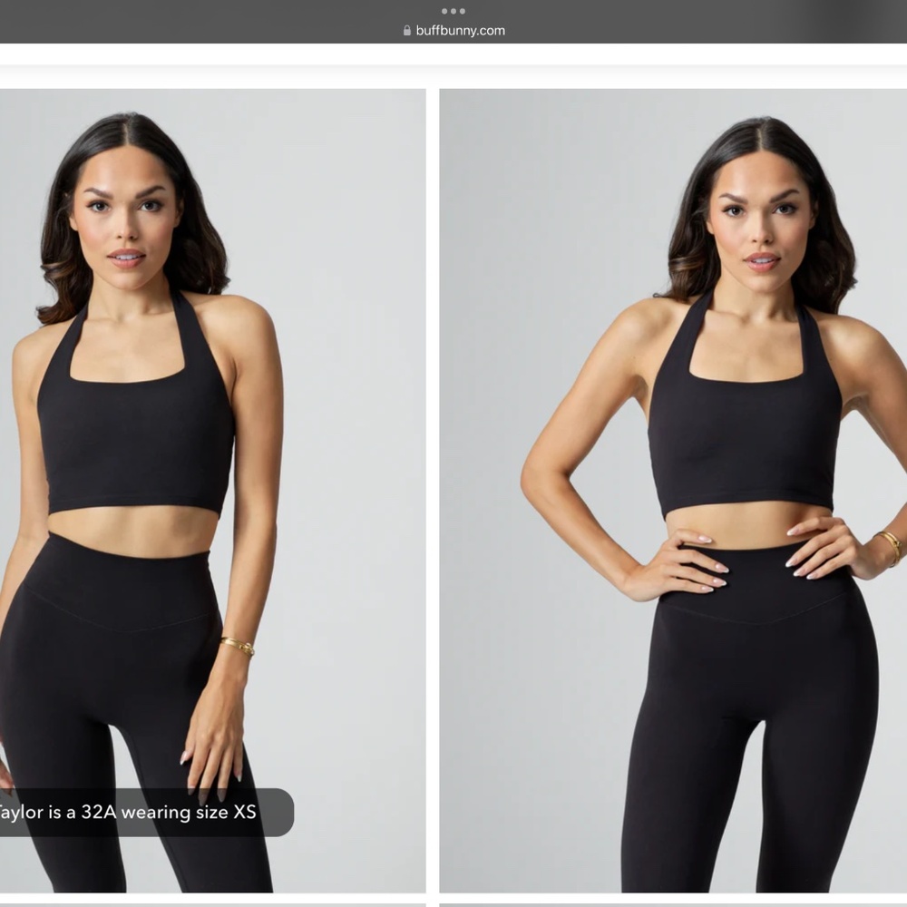Buffbunny Halter Crop Sports Bra